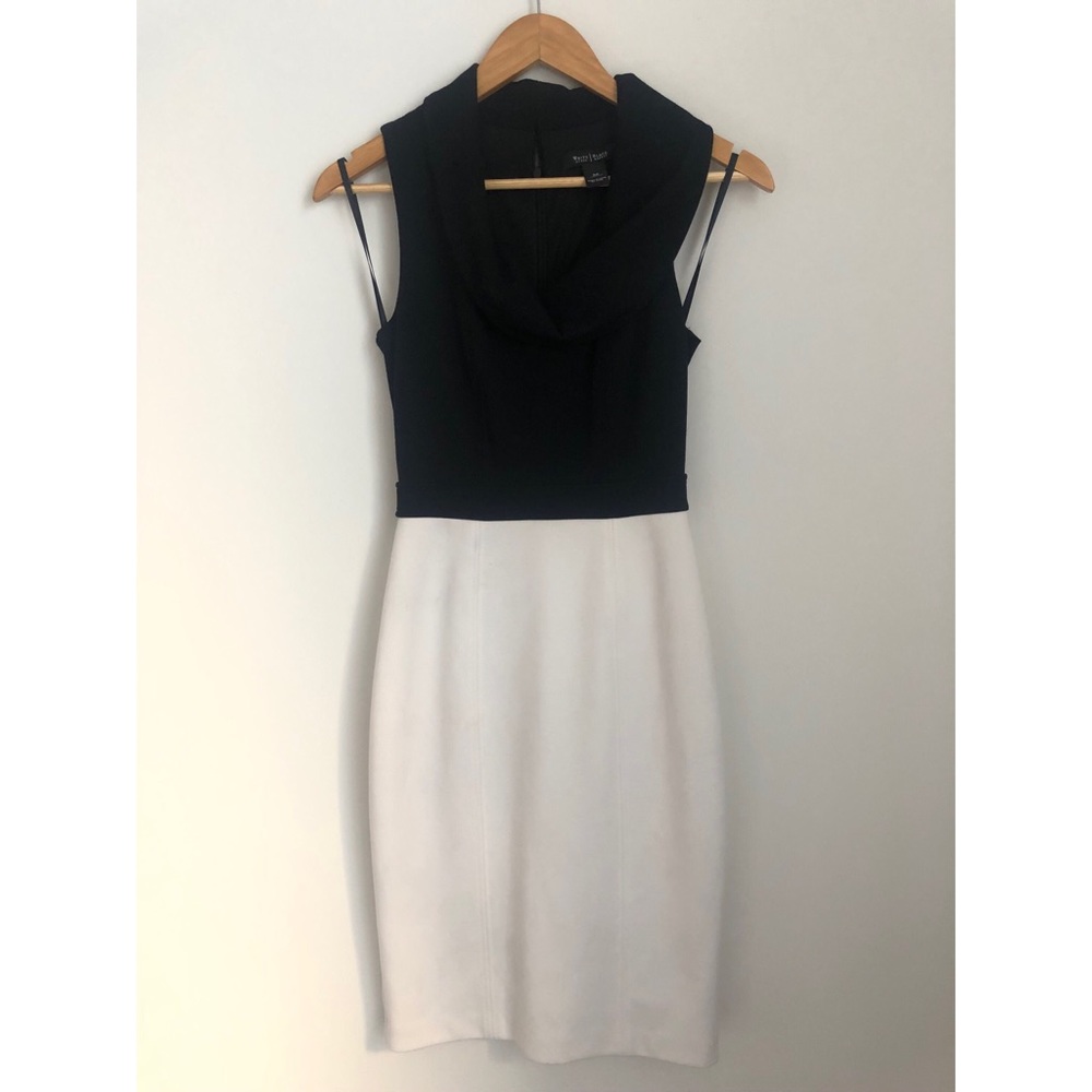 WHBM cowl neck sleeveless dress
